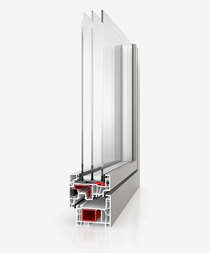 Energeto NEO flush window profile